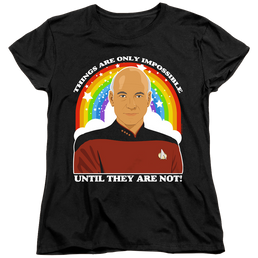 Star Trek The Next Generation Impossible - Women's T-Shirt Women's T-Shirt Star Trek   