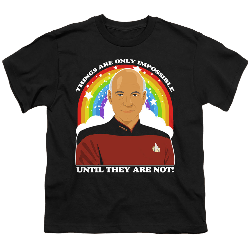 Star Trek The Next Generation Impossible - Youth T-Shirt Youth T-Shirt (Ages 8-12) Star Trek   