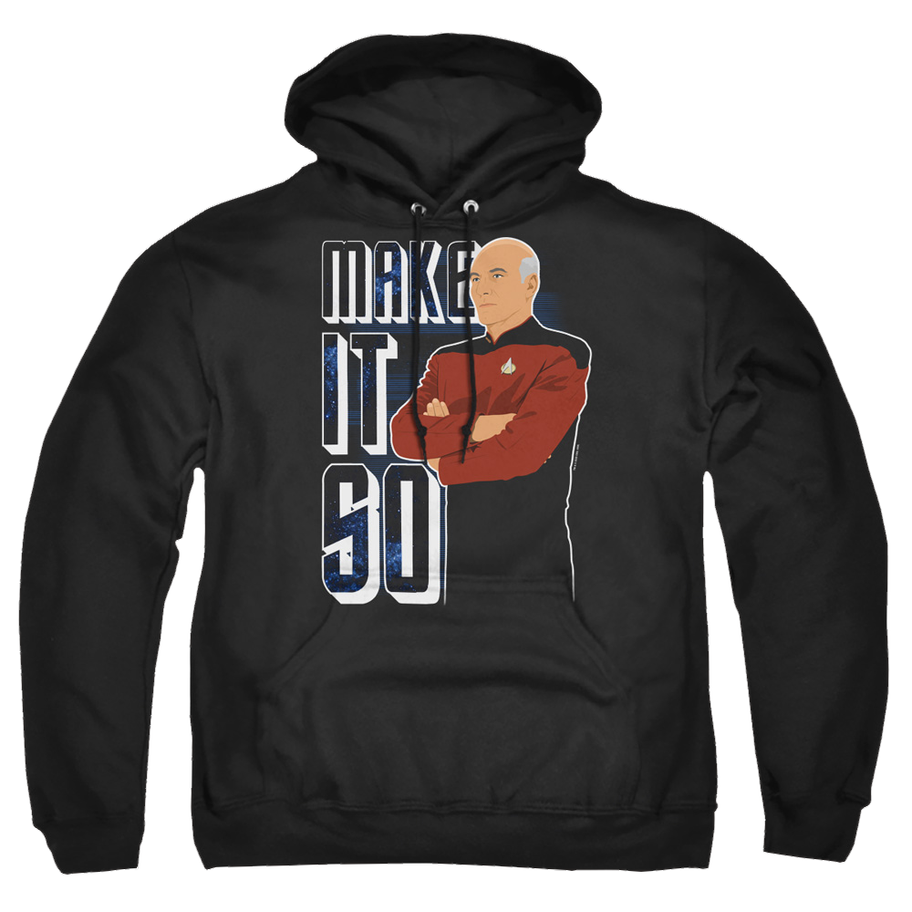 Star Trek The Next Generation Make It So - Pullover Hoodie Pullover Hoodie Star Trek   