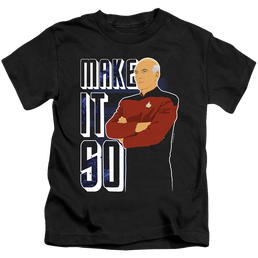 Star Trek The Next Generation Make It So - Kid's T-Shirt Kid's T-Shirt (Ages 4-7) Star Trek   