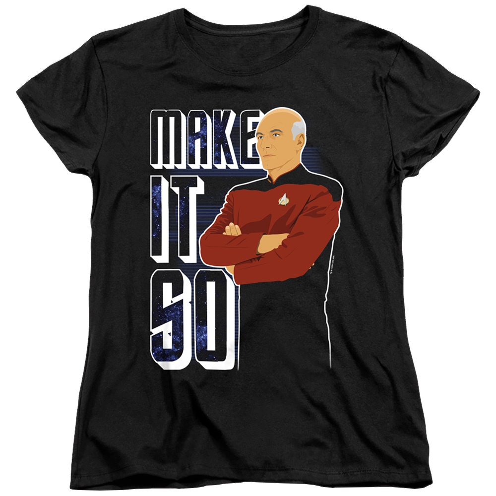 Star Trek The Next Generation Make It So - Women's T-Shirt Women's T-Shirt Star Trek   