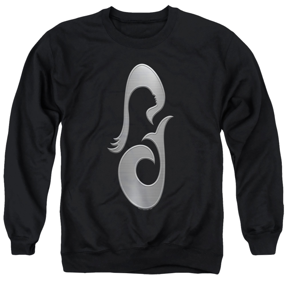 Star Trek Picard La Sirena Metal Icon - Men's Crewneck Sweatshirt Men's Crewneck Sweatshirt Star Trek   