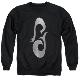Star Trek Picard La Sirena Metal Icon - Men's Crewneck Sweatshirt Men's Crewneck Sweatshirt Star Trek   