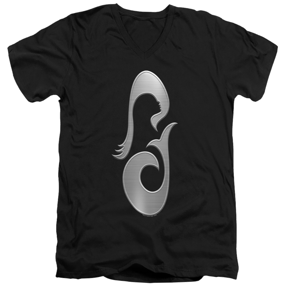 Star Trek Picard La Sirena Metal Icon - Men's V-Neck T-Shirt Men's V-Neck T-Shirt Star Trek   