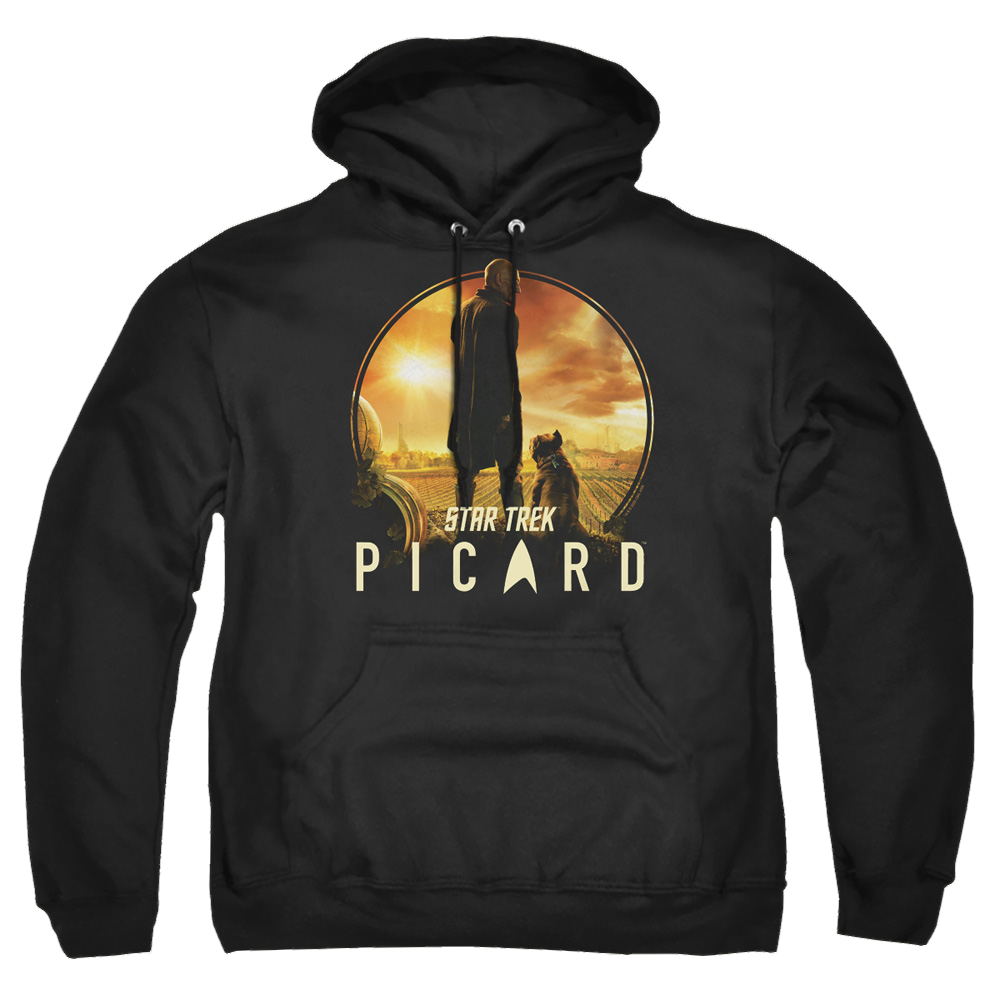 Star Trek Picard A Man And His Dog - Pullover Hoodie Pullover Hoodie Star Trek   