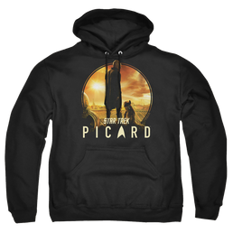 Star Trek Picard A Man And His Dog - Pullover Hoodie Pullover Hoodie Star Trek   