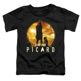 Star Trek Picard A Man And His Dog - Toddler T-Shirt Toddler T-Shirt Star Trek   