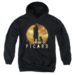 Star Trek Picard A Man And His Dog - Youth Hoodie Youth Hoodie (Ages 8-12) Star Trek   