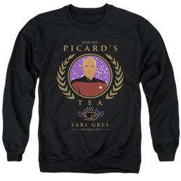 Star Trek The Next Generation Tea Earl Grey Hot - Men's Crewneck Sweatshirt Men's Crewneck Sweatshirt Star Trek   