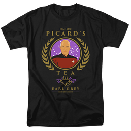 Star Trek The Next Generation Tea Earl Grey Hot - Men's Regular Fit T-Shirt Men's Regular Fit T-Shirt Star Trek   