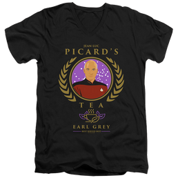 Star Trek The Next Generation Tea Earl Grey Hot - Men's V-Neck T-Shirt Men's V-Neck T-Shirt Star Trek   