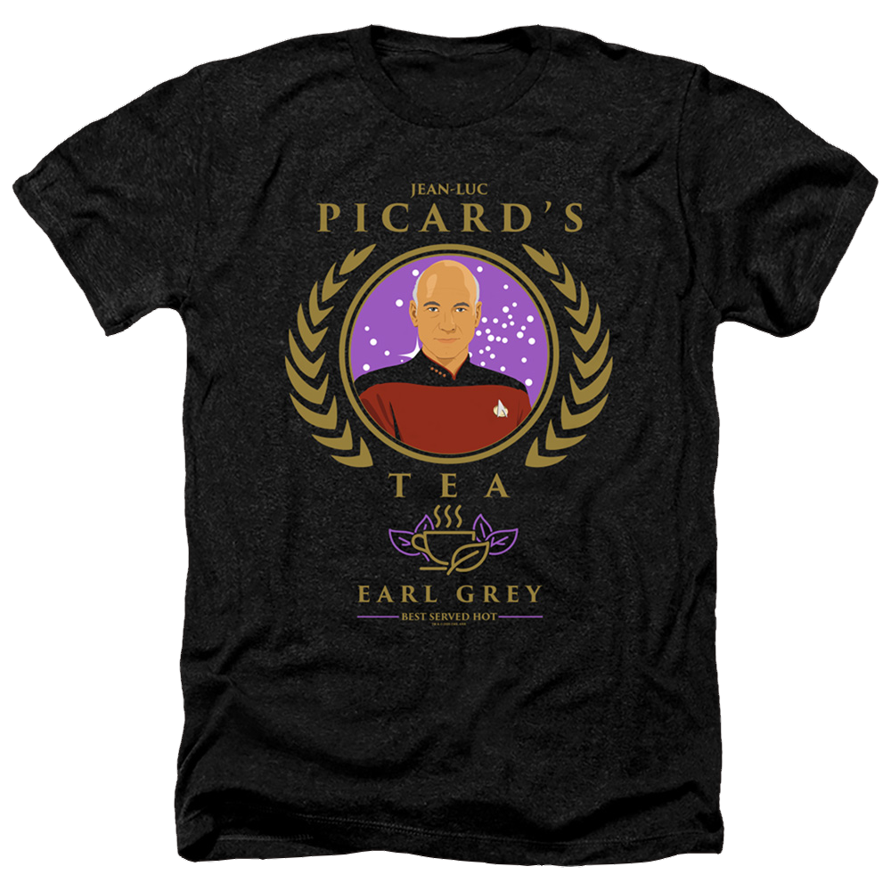 Star Trek The Next Generation Tea Earl Grey Hot - Men's Heather T-Shirt Men's Heather T-Shirt Star Trek   