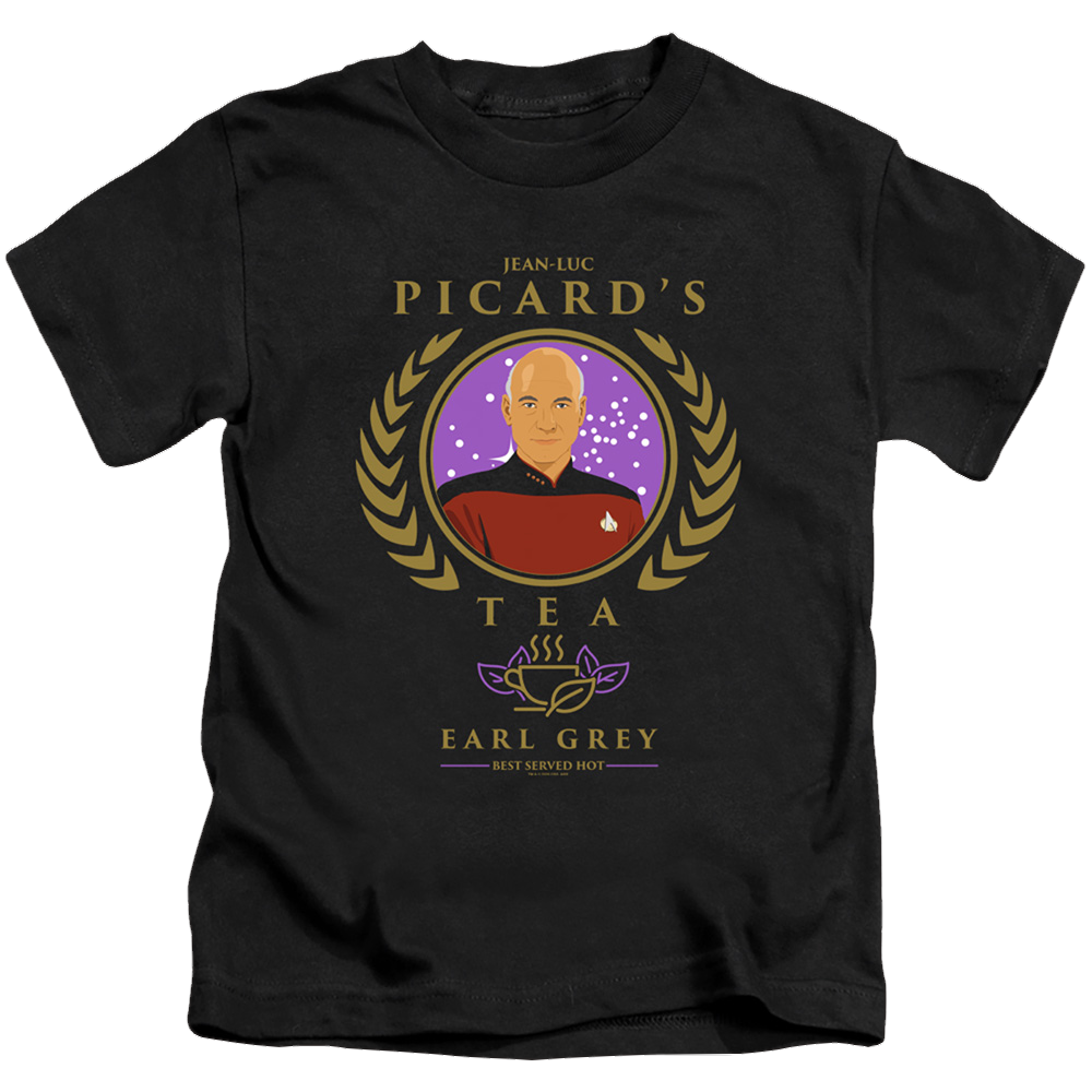 Star Trek The Next Generation Tea Earl Grey Hot - Kid's T-Shirt Kid's T-Shirt (Ages 4-7) Star Trek   