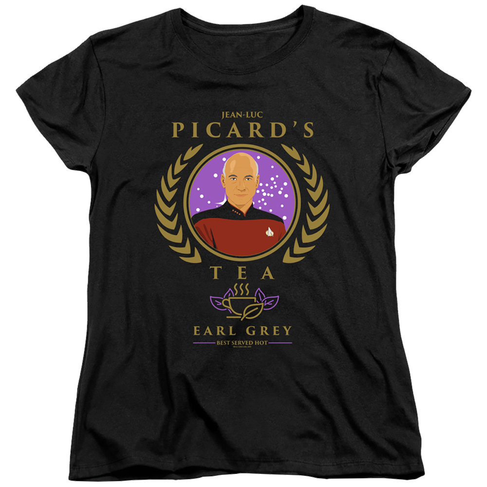 Star Trek The Next Generation Tea Earl Grey Hot - Women's T-Shirt Women's T-Shirt Star Trek   