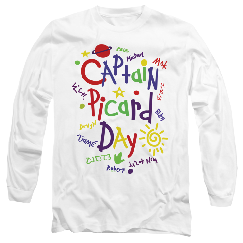 Star Trek The Next Generation Picard Day - Men's Long Sleeve T-Shirt Men's Long Sleeve T-Shirt Star Trek   