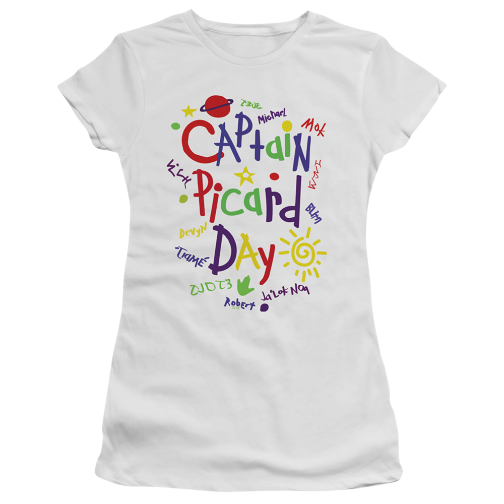 Star Trek The Next Generation Picard Day - Juniors T-Shirt Juniors T-Shirt Star Trek   