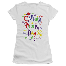 Star Trek The Next Generation Picard Day - Juniors T-Shirt Juniors T-Shirt Star Trek   