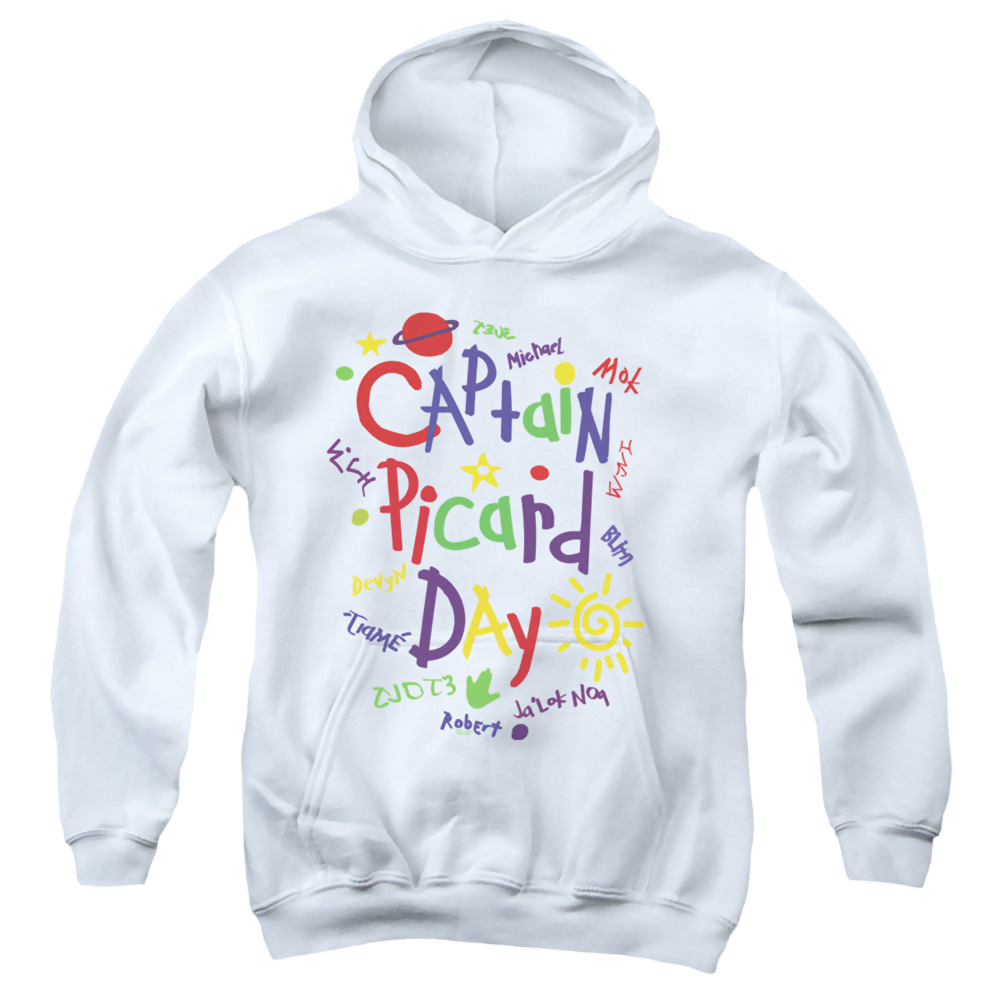 Star Trek The Next Generation Picard Day - Youth Hoodie Youth Hoodie (Ages 8-12) Star Trek   