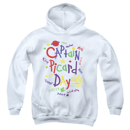 Star Trek The Next Generation Picard Day - Youth Hoodie Youth Hoodie (Ages 8-12) Star Trek   