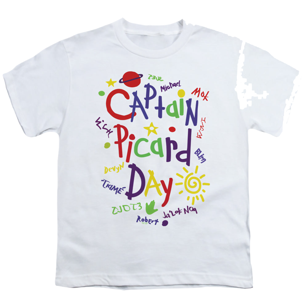 Star Trek The Next Generation Picard Day - Youth T-Shirt Youth T-Shirt (Ages 8-12) Star Trek   