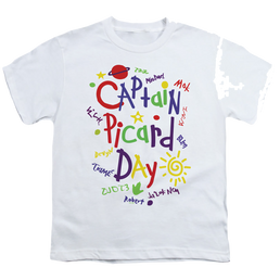 Star Trek The Next Generation Picard Day - Youth T-Shirt Youth T-Shirt (Ages 8-12) Star Trek   