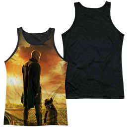 Star Trek Picard Picard Poster - Men's Black Back Tank Top Men's Black Back Tank Star Trek   