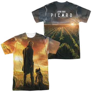 Star Trek Picard Poster men's all-over print t-shirt