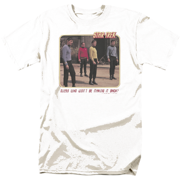 Sand men's regular fit t-shirt with Star Trek The Original Series Red Shirt Blues graphic