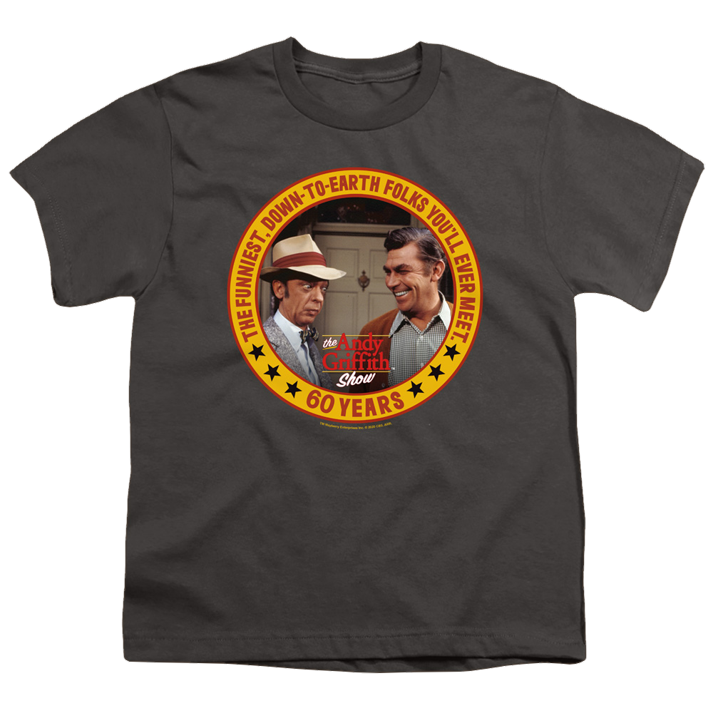 Andy Griffith Show, The 60 Years - Youth T-Shirt Youth T-Shirt (Ages 8-12) Andy Griffith Show   