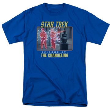 Royal men's regular fit t-shirt with Star Trek The Changeling graphic