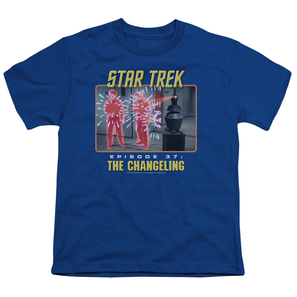 Star Trek The Original Series The Changeling - Youth T-Shirt Youth T-Shirt (Ages 8-12) Star Trek   