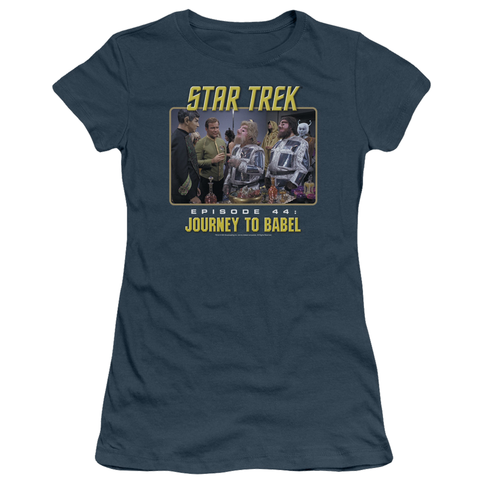 Star Trek Journey To Babel Juniors T-Shirt Juniors T-Shirt Star Trek   