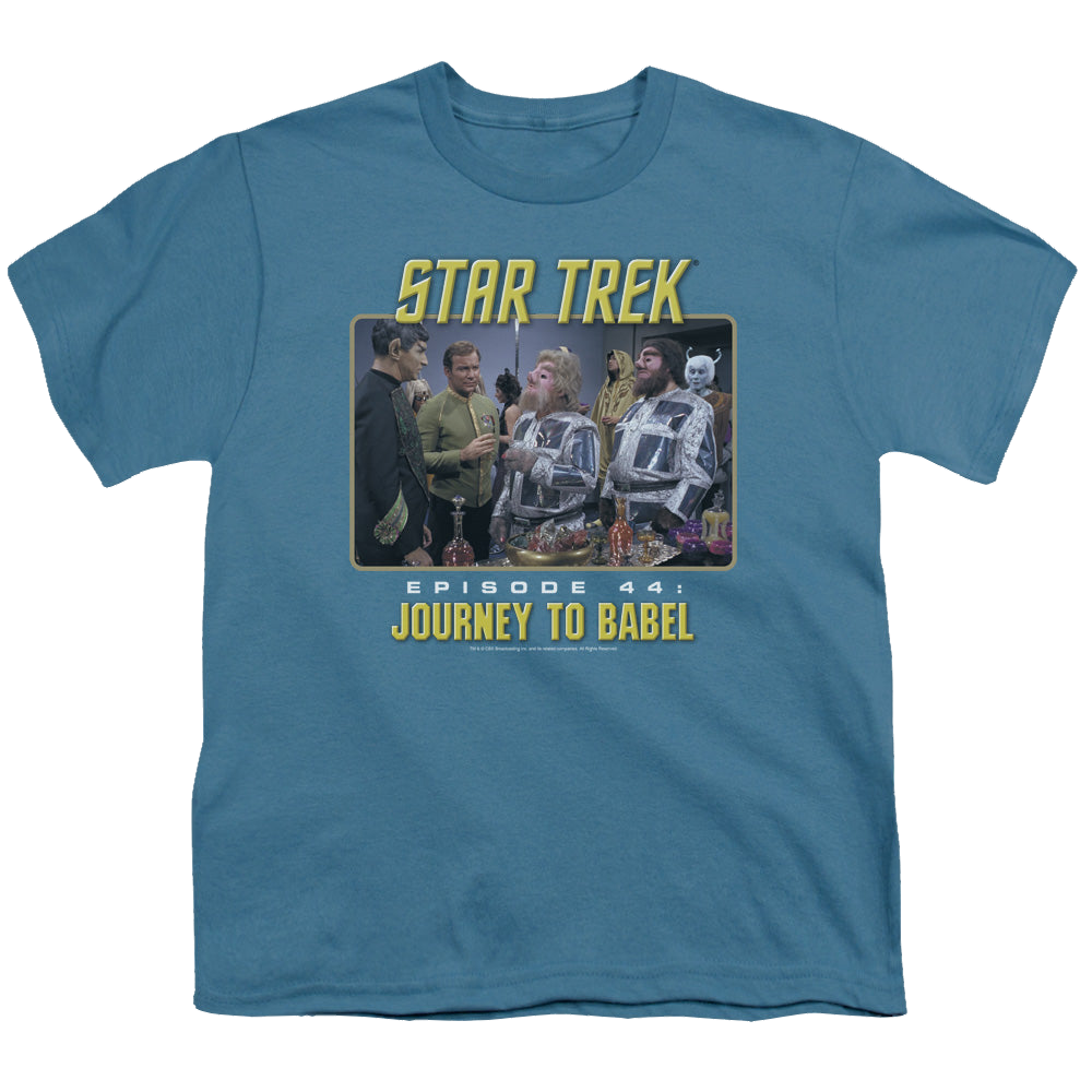 Star Trek The Original Series Journey To Babel - Youth T-Shirt Youth T-Shirt (Ages 8-12) Star Trek   