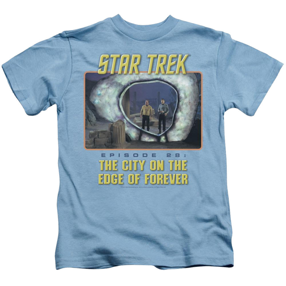 Star Trek The Original Series Edge Of Forever - Kid's T-Shirt Kid's T-Shirt (Ages 4-7) Star Trek   
