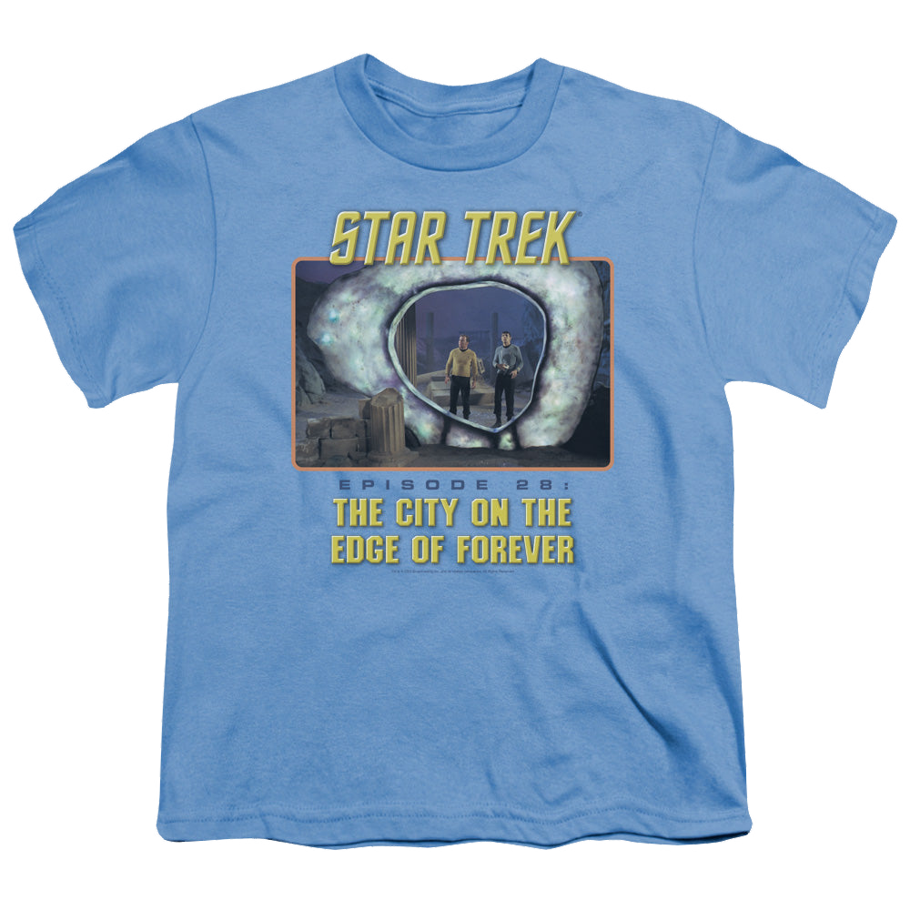 Star Trek The Original Series Edge Of Forever - Youth T-Shirt Youth T-Shirt (Ages 8-12) Star Trek   