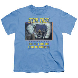 Star Trek The Original Series Edge Of Forever - Youth T-Shirt Youth T-Shirt (Ages 8-12) Star Trek   