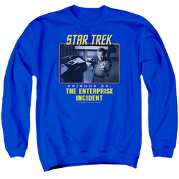 Star Trek The Enterprise Incident Men's Crewneck Sweatshirt Men's Crewneck Sweatshirt Star Trek   