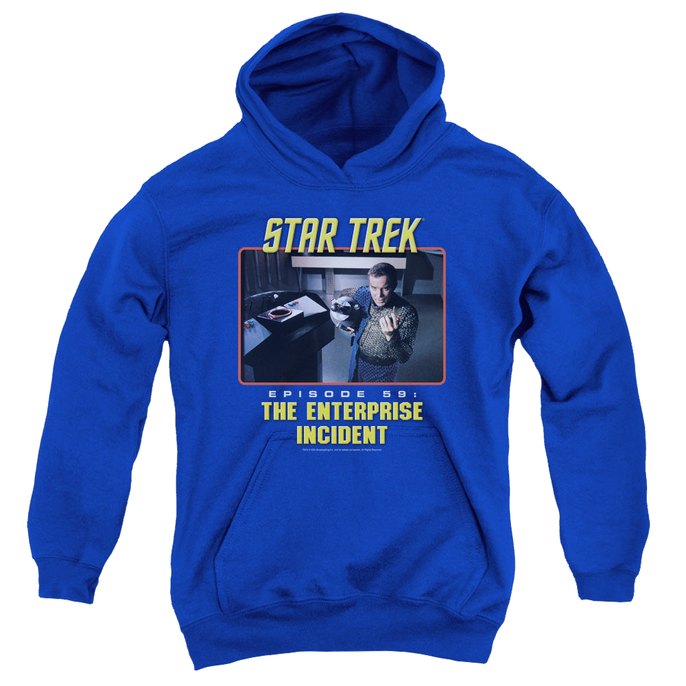 Star Trek The Original Series The Enterprise Incident - Youth Hoodie Youth Hoodie (Ages 8-12) Star Trek   