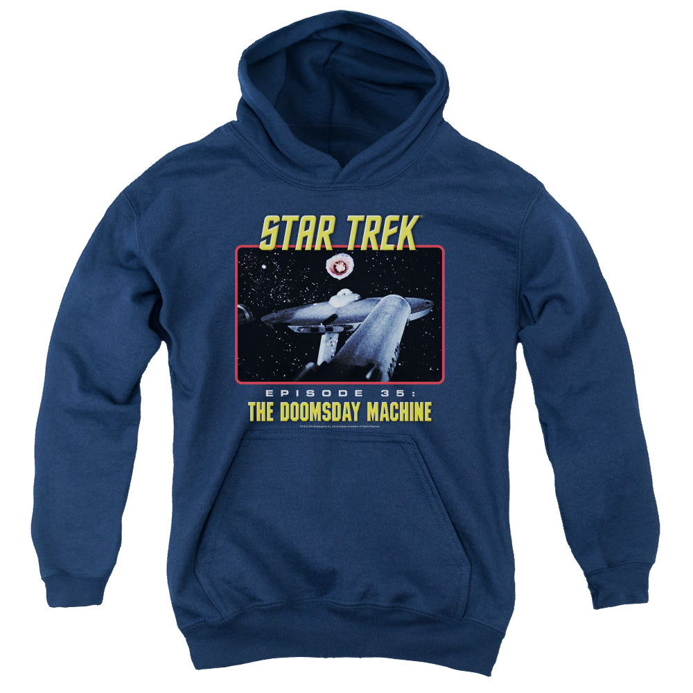 Star Trek The Original Series The Doomsday Machine - Youth Hoodie Youth Hoodie (Ages 8-12) Star Trek   