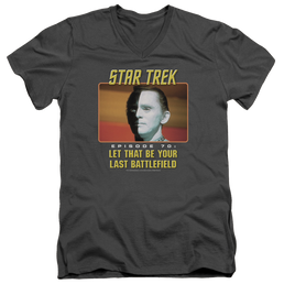 Star Trek Last Battlefield Men's V-Neck T-Shirt Men's V-Neck T-Shirt Star Trek   
