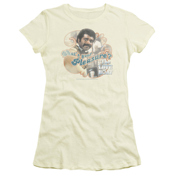 Cream juniors t-shirt with The Love Boat Issac graphic