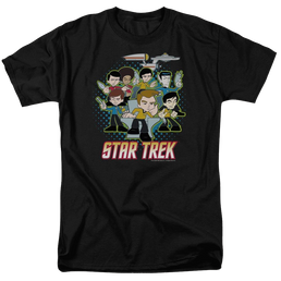 Quogs Quogs Collage Men's Regular Fit T-Shirt Men's Regular Fit T-Shirt Star Trek   