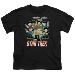 Star Trek The Original Series Quogs Collage - Youth T-Shirt Youth T-Shirt (Ages 8-12) Star Trek   