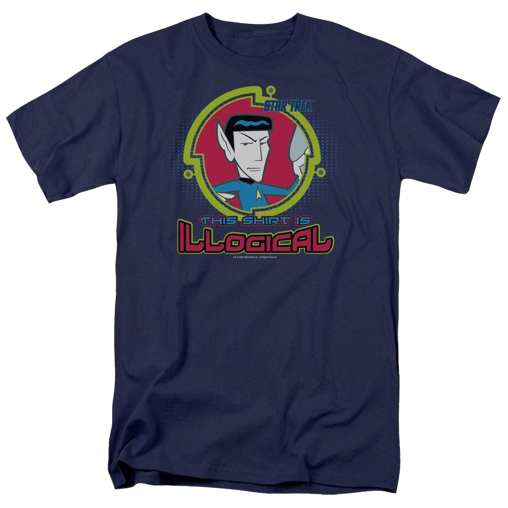 Quogs Illogical Men's Regular Fit T-Shirt Men's Regular Fit T-Shirt Star Trek   