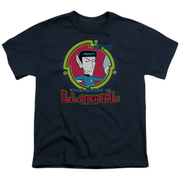 Star Trek The Original Series Illogical - Youth T-Shirt Youth T-Shirt (Ages 8-12) Star Trek   