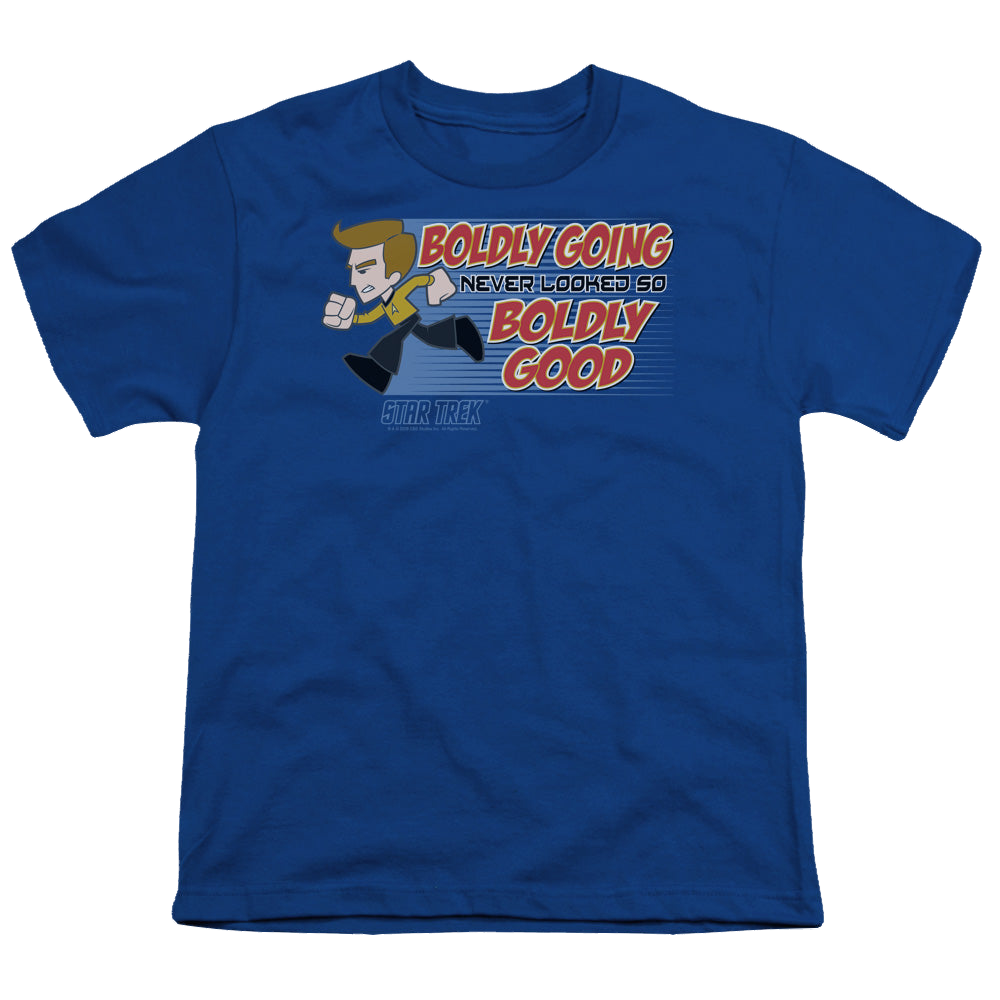 Star Trek The Original Series Boldly Good - Youth T-Shirt Youth T-Shirt (Ages 8-12) Star Trek   