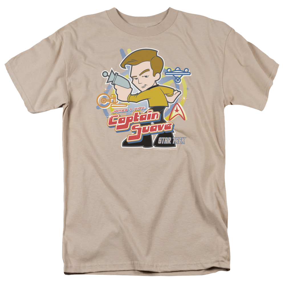 Star Trek The Original Series Captain Suave - Men's Regular Fit T-Shirt Men's Regular Fit T-Shirt Star Trek   