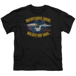 Star Trek The Original Series Bold - Youth T-Shirt Youth T-Shirt (Ages 8-12) Star Trek   