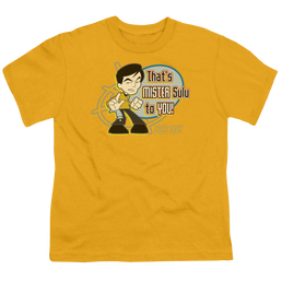Star Trek The Original Series Mr Sulu To You - Youth T-Shirt Youth T-Shirt (Ages 8-12) Star Trek   