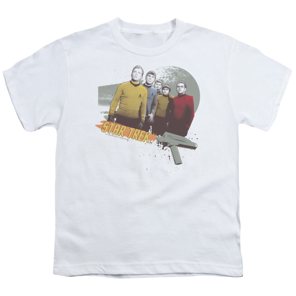 Star Trek The Original Series Strange New Worlds - Youth T-Shirt Youth T-Shirt (Ages 8-12) Star Trek   